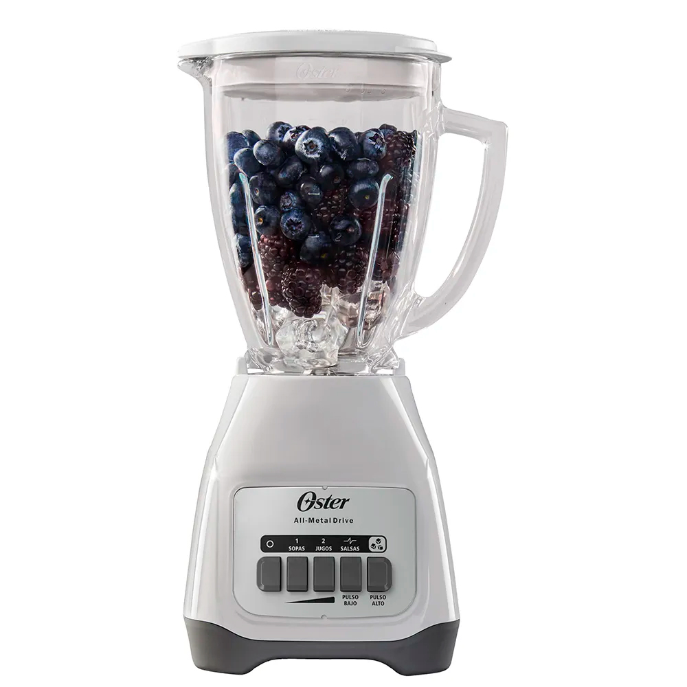 Extractor de jugos con licuadora oster blanco deals