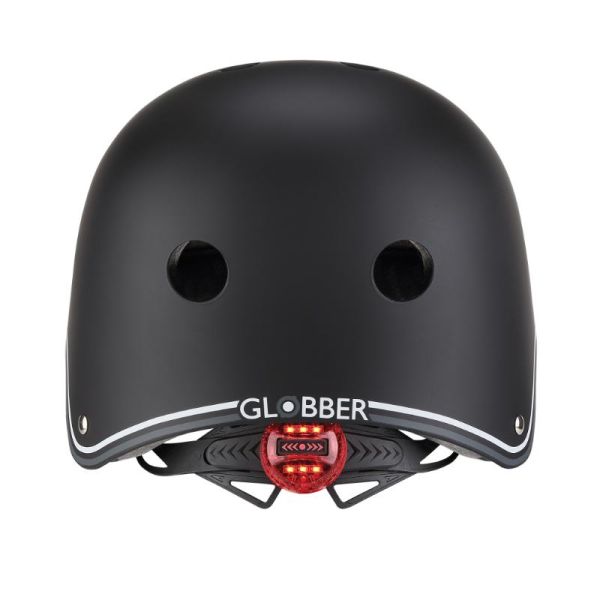 CASCO PRIMO C/ LUZ GLOBBER NEGRO XS/S (48-53 CM.)4897070184435