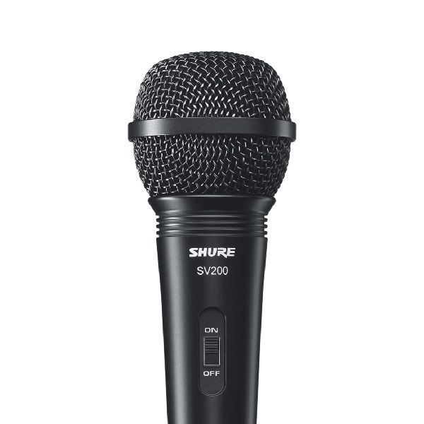 MICROFONO SHURE SV200 BLACK C/ CABLE