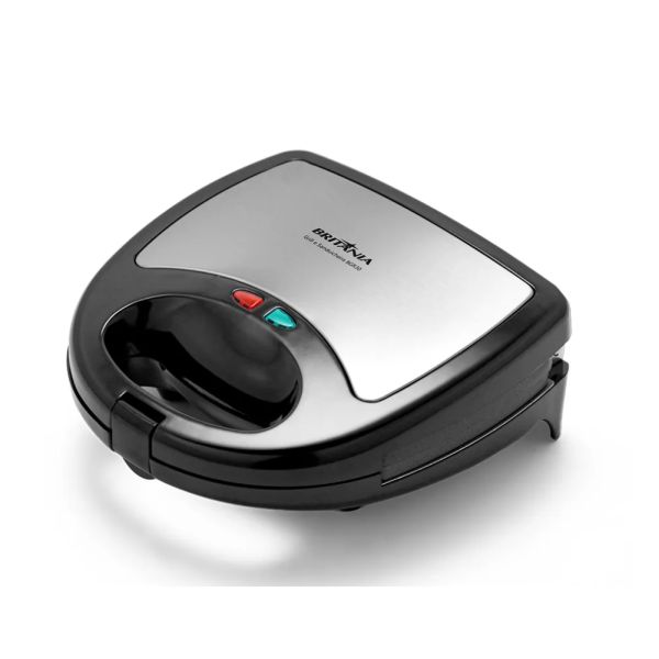 SANDWICHERA BRITANIA 3EN1 CHAPAS INTERCAMBIABLES GRILL/SELLADO/WAFFLE 750W