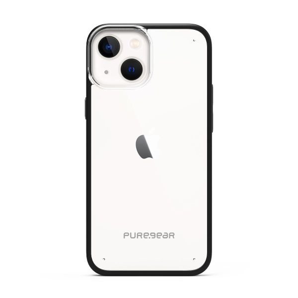 ESTUCHE PARA IPHONE 13 MINI SLIM SHELL 63737PG - TRANSPARENTE/NEGRO - PUREGEAR