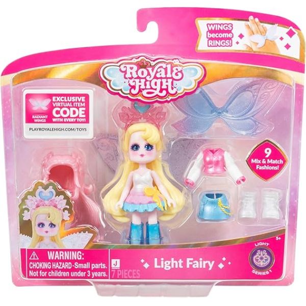 JAZWARES ROYAL HIGH MUÃ‘ECA LIGHT FAIRY 191726725961