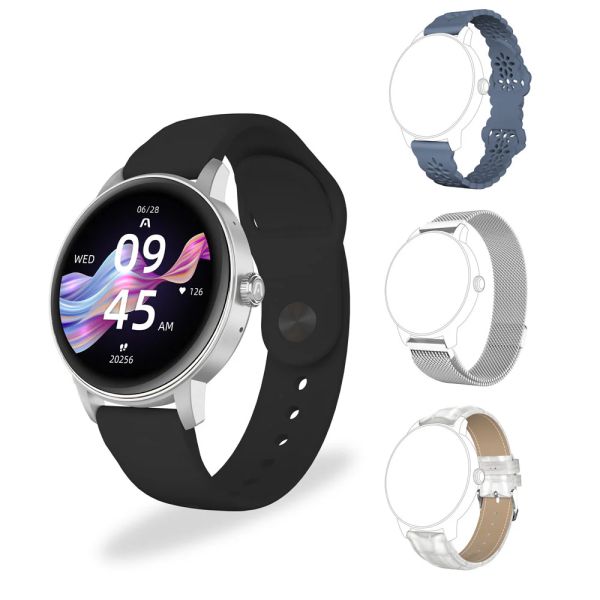 RELOJ SMART WATCH ARGOMTECH-WT-6030SL C30 MALLA SILVER/BLUE/WHITE/BLACK RTC80603