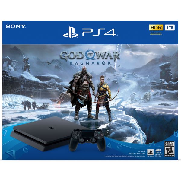 JUEGO ELECTRONICO SONY PS4 SLIM 2215B 1TB GOD OF WAR RAGNAROK