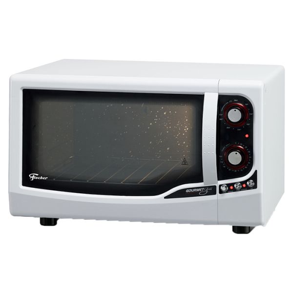 HORNO ELECTRICO FISCHER 44LT GOURMET GRILL BLANCO