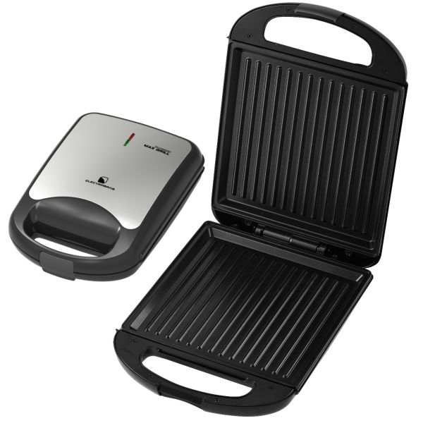 GRILL Y SANDWICHERA ELECTROBRAS 4 PANES - MAX GRILL