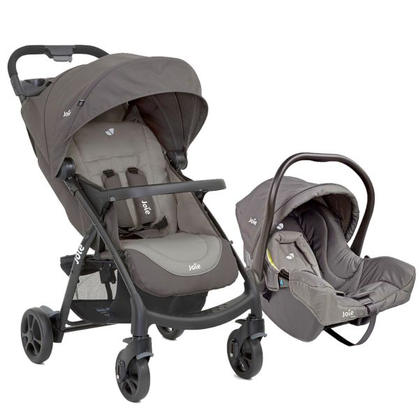 CARRITO JOIE TRAVEL SYSTEM MUZE DARK PEWTER