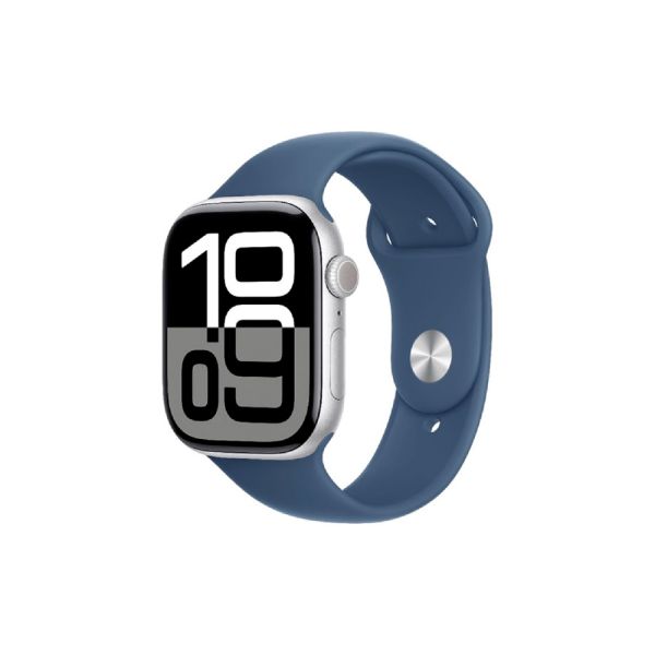 RELOJ APPLE WATCH S10 42MM MWWC3LW/ SILVER M/L 63928-6 GTIA 1AÑO