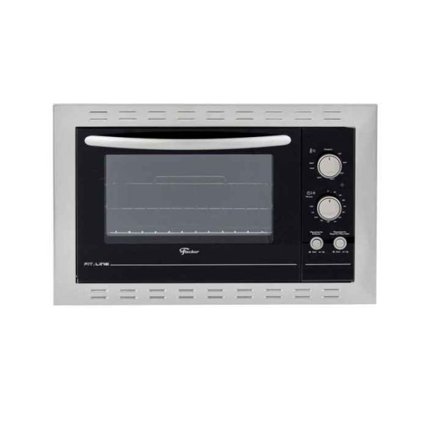   HORNO ELECTRICO DE EMBUTIR FISCHER FIT LINE 44LTS INOX AUTOLIMPIANTE