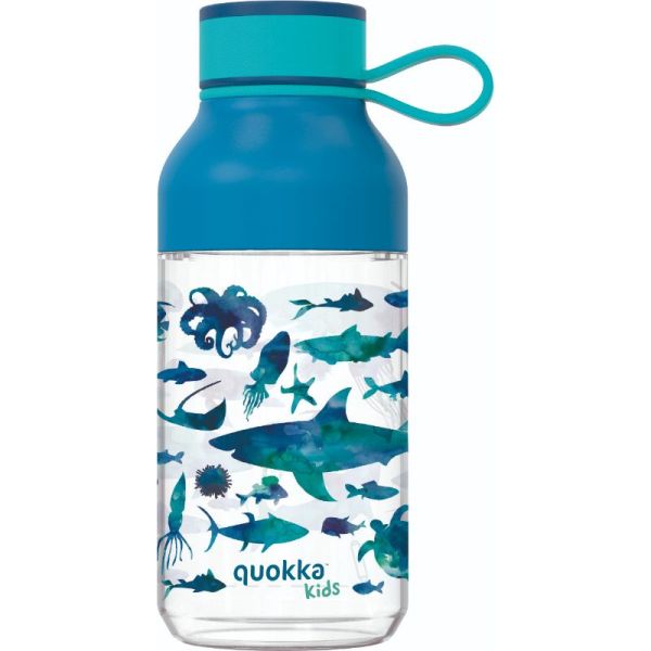 BOTELLA KIDS ECOZEN CON COLGADOR 430 ML ANIMALES DEL MAR QUOKKA 8412497401543