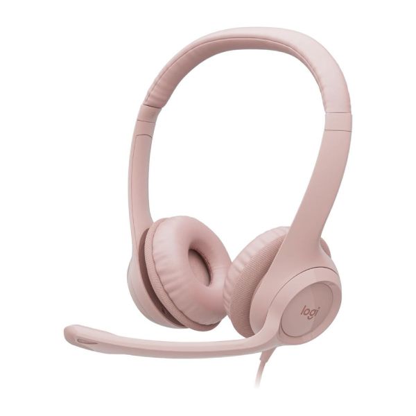 AURICULAR LOGITECH  981-001280 H390 CONFORT ROSA RT261021