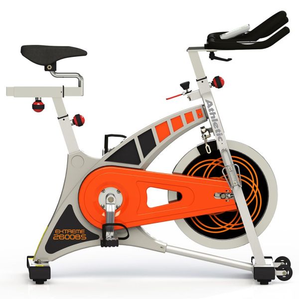 BICI ERGOMETRICA ATHLETIC SPINNING SP2600BS 130KG INDOOR