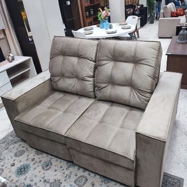 SOFA RETRACTIL MOVELMAX ANAHI 2 LUGARES BEIGE