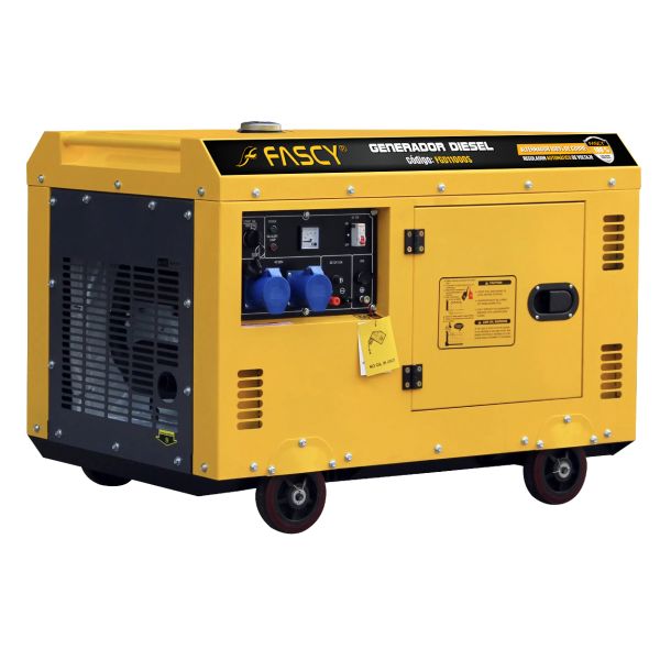 GENERADOR DIESEL FASCY 10,5 KVA 220V CABINADO