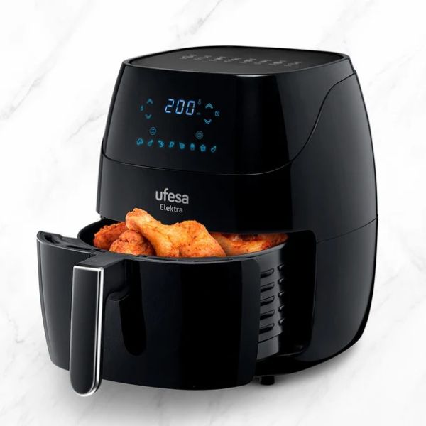 FREIDORA UFESA AIR FRYER ELEKTRA 5LTS NEGRO
