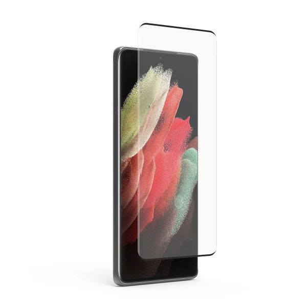 PROTECTOR DE VIDRIO TEMPLADO CURVO DE ALTA DEFINICION PARA GALAXY S21 ULTRA 5G - 63437PG - PUREGEAR