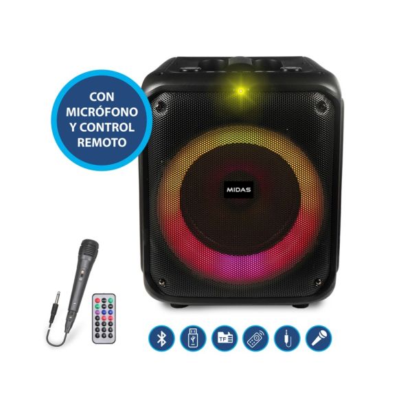 PARLANTE MIDAS MD-BOOMBLOCK BT 8