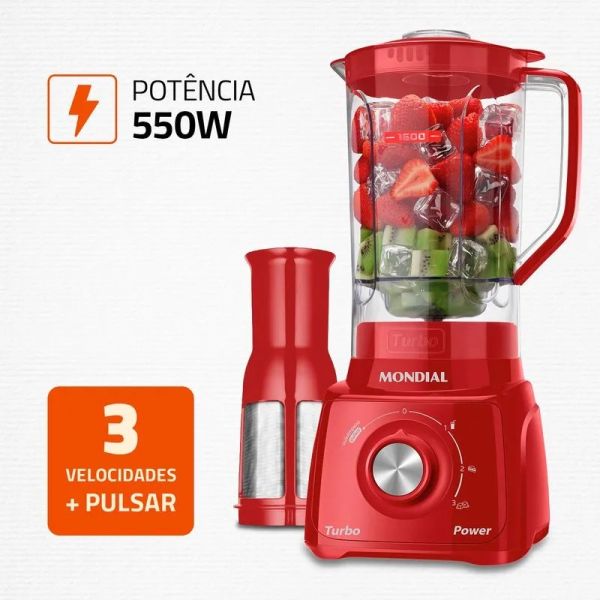 Licuadora shop mondial 500w