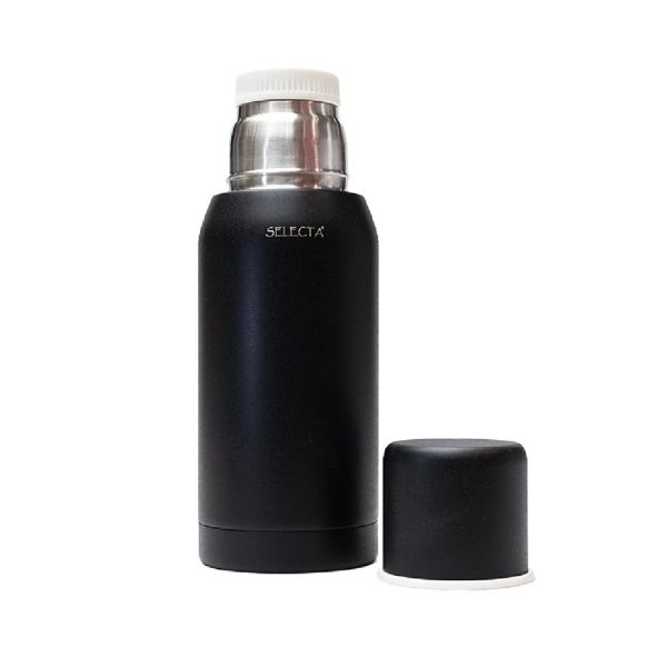 TERMO 750ML DOBLE PARED NEGRO AQUA SELECTA 581001-02