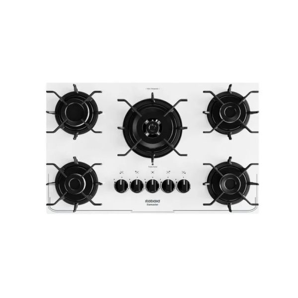 COCINA ANAFE COOKTOP ITATIAIA ITAMASTER - 5Q - BLANCO