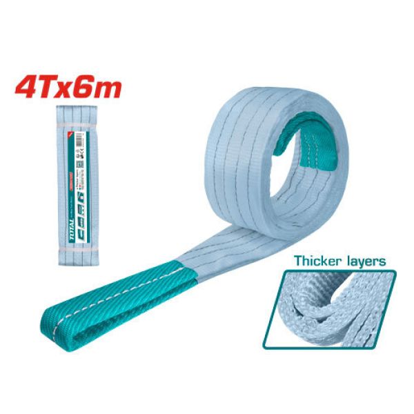 ESLINGA DE CINTA 4TONX6MX120MM TOTAL