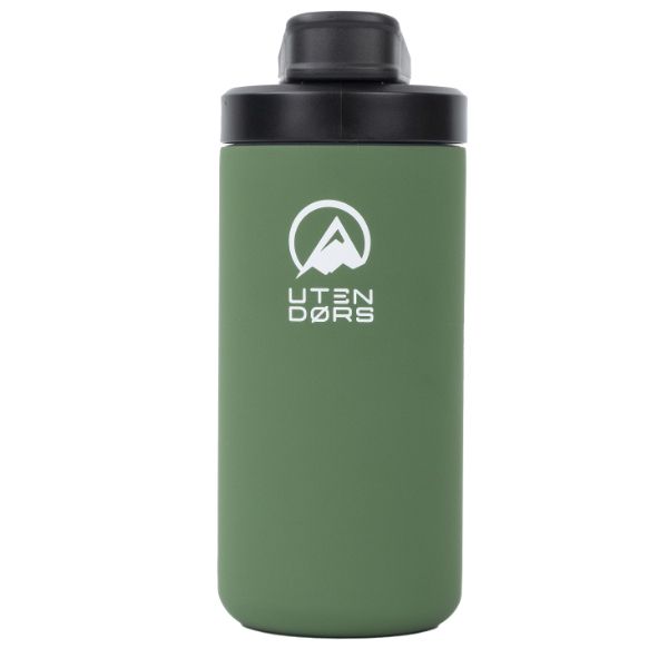 TERMO UTENDORS KIDS VERDE OSCURO 355ML + 1 BOTA DE SILICONA DA-717V-RDG