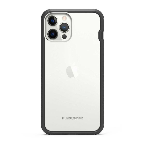 ESTUCHE PARA IPHONE 12 / 12 PRO DUALTEK CLEAR 63398PG - TRANSPARENTE/NEGRO - PUREGEAR