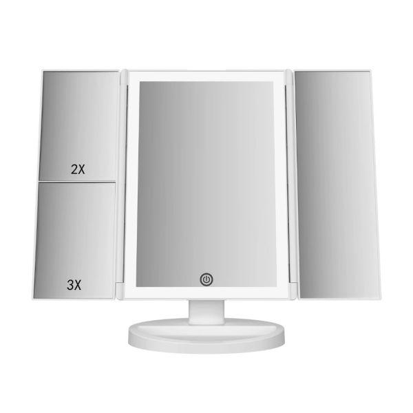 ESPEJO DE TOCADOR LED TRIPLE AUMENTO 572-31