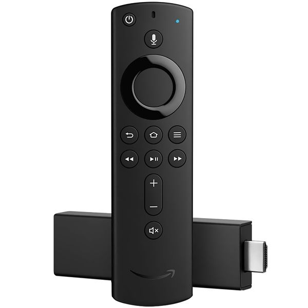  [Paquete de 2] Funda de silicona para Fire TV Stick 4K / Fire TV  (3ª generación) compatible con el nuevo control remoto de voz Alexa de 2ª  generación (rojo y azul) 