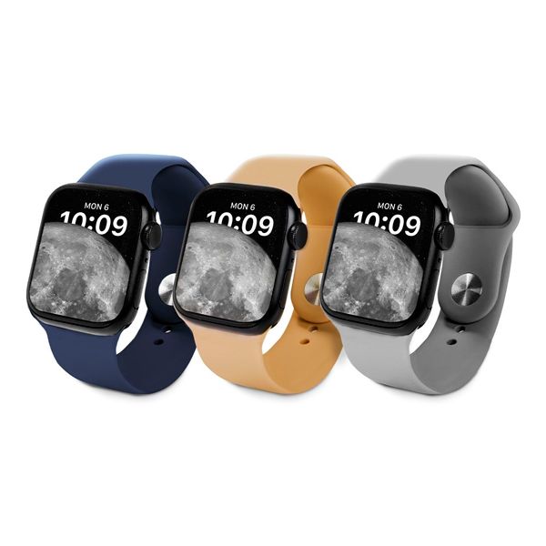 PACK MALLA APPLE WATCH 38/40/41MM PURE GEAR GRIS/AZUL/TOSTADO PURE GEAR 64208PG-2