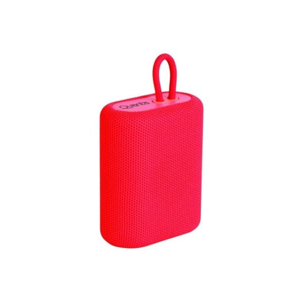 SPEAKER PORTATIL QUANTA BT 5W QTSPB64N TWS/USB/SD/FM ROJO