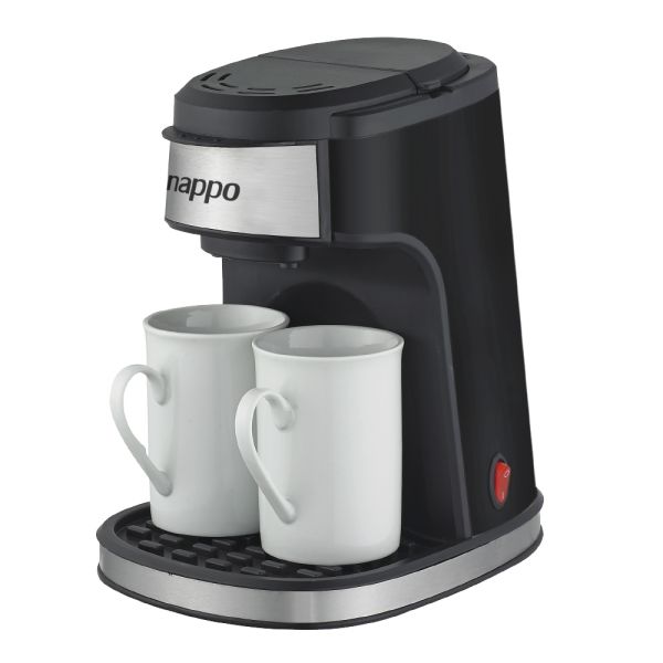 CAFETERA ELECTRICA NAPPO DE 2 TAZAS NEC-127 240ML/450W