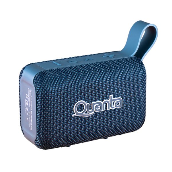 SPEAKER QUANTA PORT.BT 8W QTSPS80 IPX5/USB/TWS/TIPO-C/AZUL