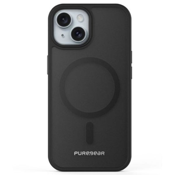 CASE IPHONE 15 PLUS SLIM SHELL MAGSAFE PURE GEAR NEGRO 64434PG-2