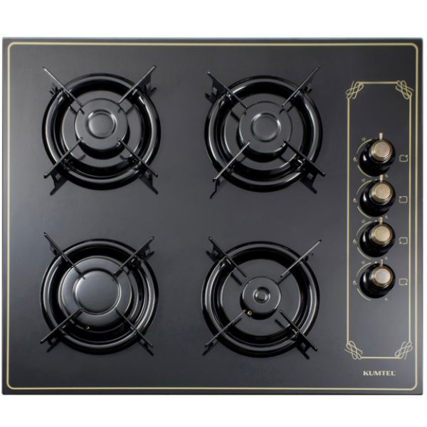ANAFE A GAS KUMTEL EMPOTRABLE NEGRO RUSTICO 962-25