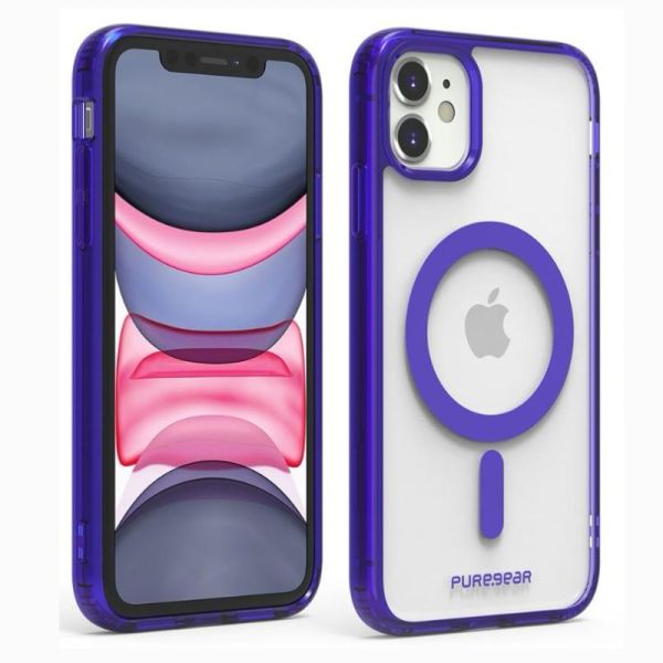 CASE IPHONE 11 SLIM SHELL MAGSAFE CLR/PUR