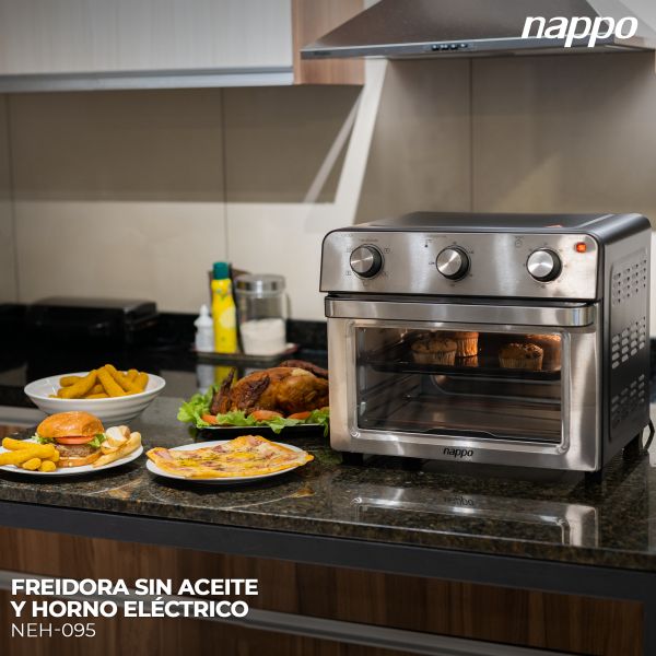 TUPI S.A. - HORNO ELECTRICO CON FREIDORA AIR FRYER SIN ACEITE