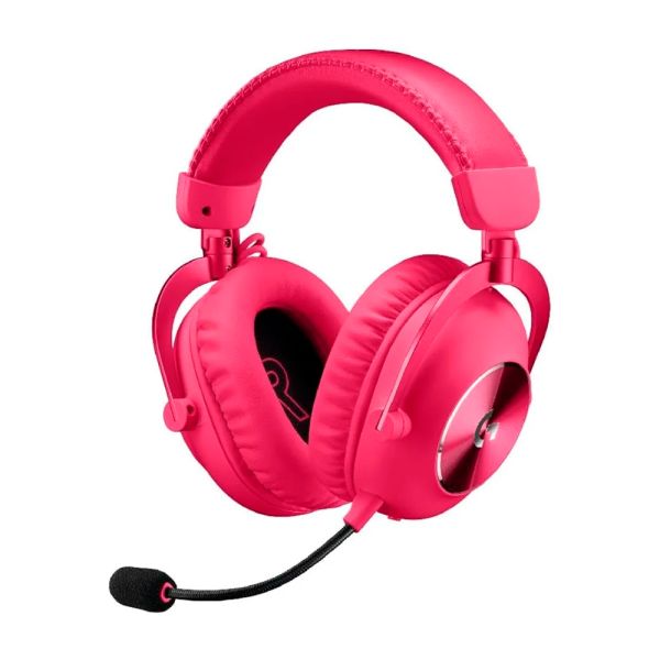 AURICULAR LOGITEC 981-001274 PRO X2 LIGHTSPEED WIR GAM ROSA OSCURO RT260145
