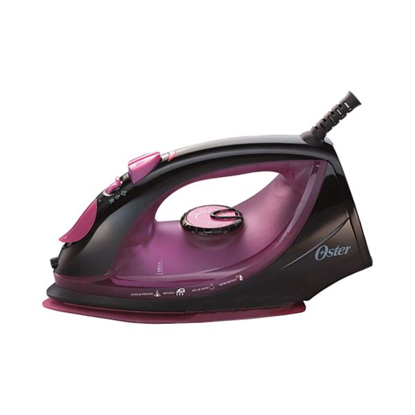 PLANCHA DE VAPOR OSTER GCSTBS5956-057 NEGRA Y MORADA 1600W