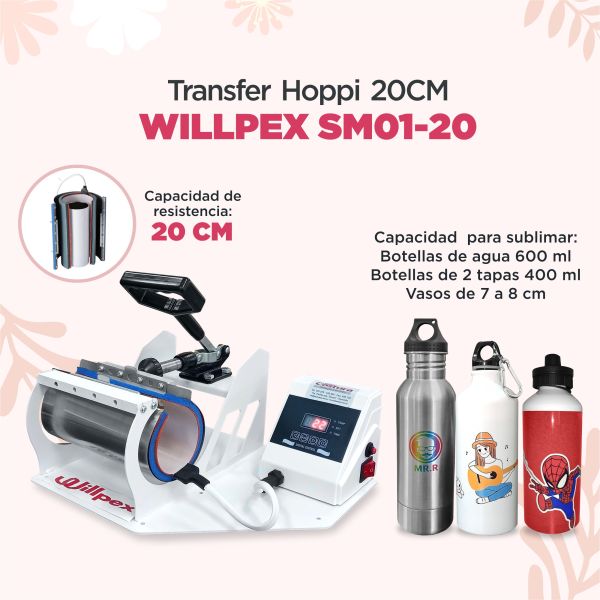 MAQUINA TRANSFER (HOPPI,20CM)WILLPEX SM01-20 ART:29145