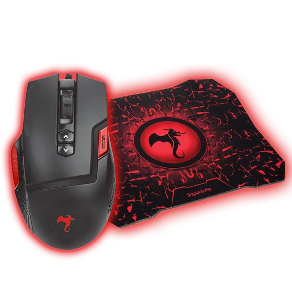 MOUSE + PAD MOUSE KOLKE GAMER NEW FURY KGK-475