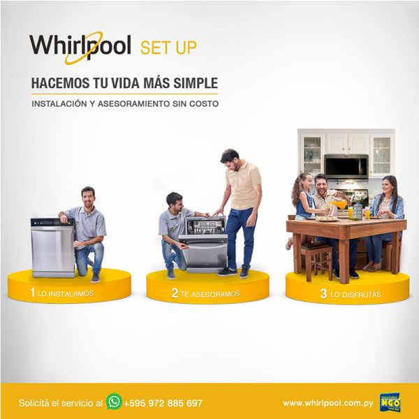 WHIRLPOOL Campana Extractora WAI65ARDWL 60cm Campanas y