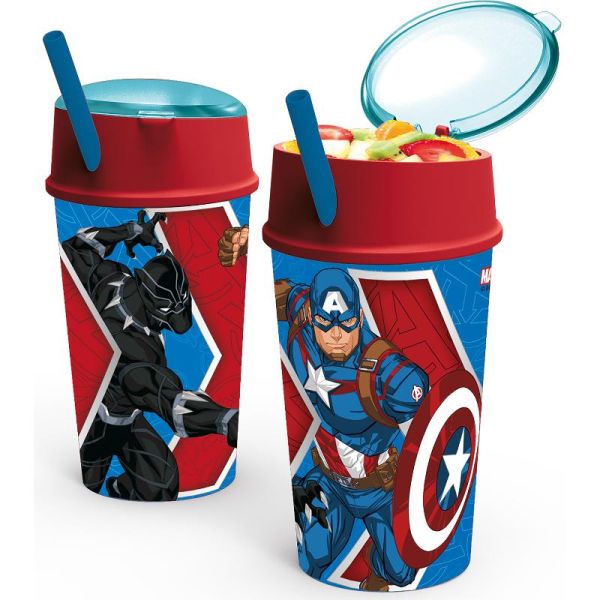 SNACK BOTELLA 400 ML AVENGERS STOR 8412497741014