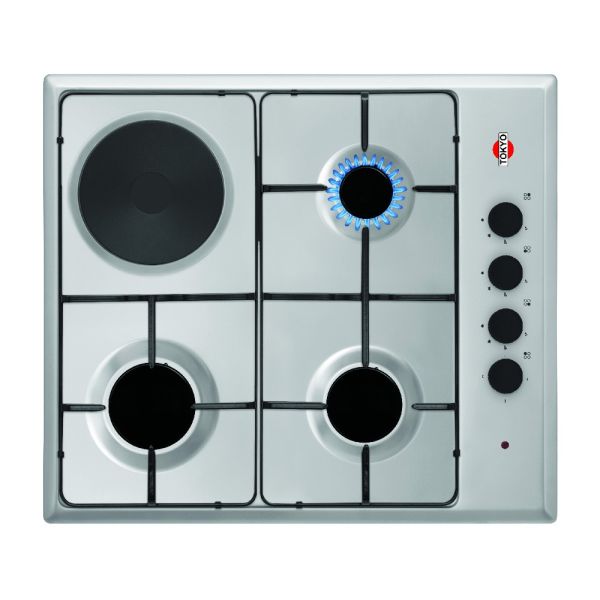 COCINA TOKYO 4H ANAFE COMBINADO ANKA 3HGAS 1HELEC COTOKANKA31 T1882 INOX