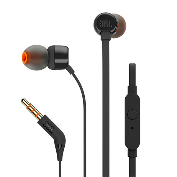 AURICULAR JBL T110 CON CABLE NEGRO