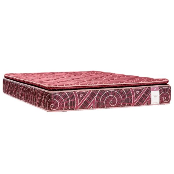 COLCHON ESENCIAL TOP 160X200 BORDO SUPERSPUMA