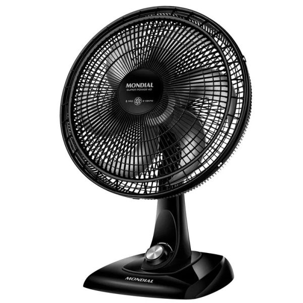 VENTILADOR MESA MONDIAL SUPER POWER 40 BLACK VSP-40-B