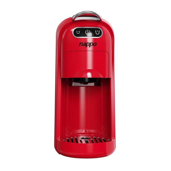 CAFETERA NAPPO 3 EN 1 MULTICÁPSULAS ROJA NEC-215