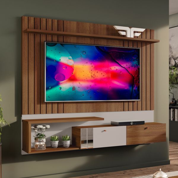 ESTANTE HOME SUSPENSO ORION UNANIME P/ TV HASTA 65