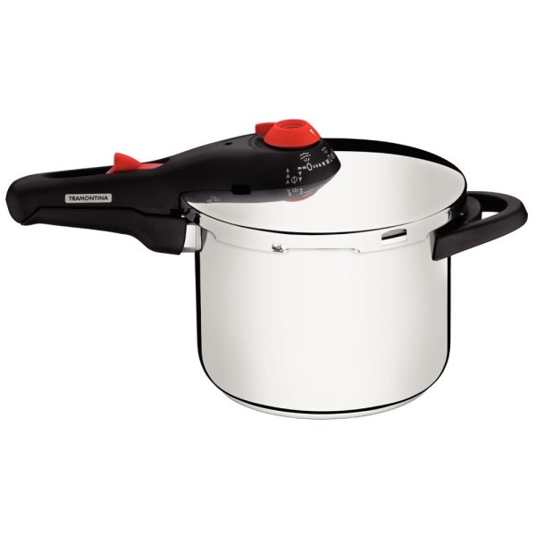 OLLA A PRESION TRAMONTINA 6LTS 22CM SOLAR 62516/223
